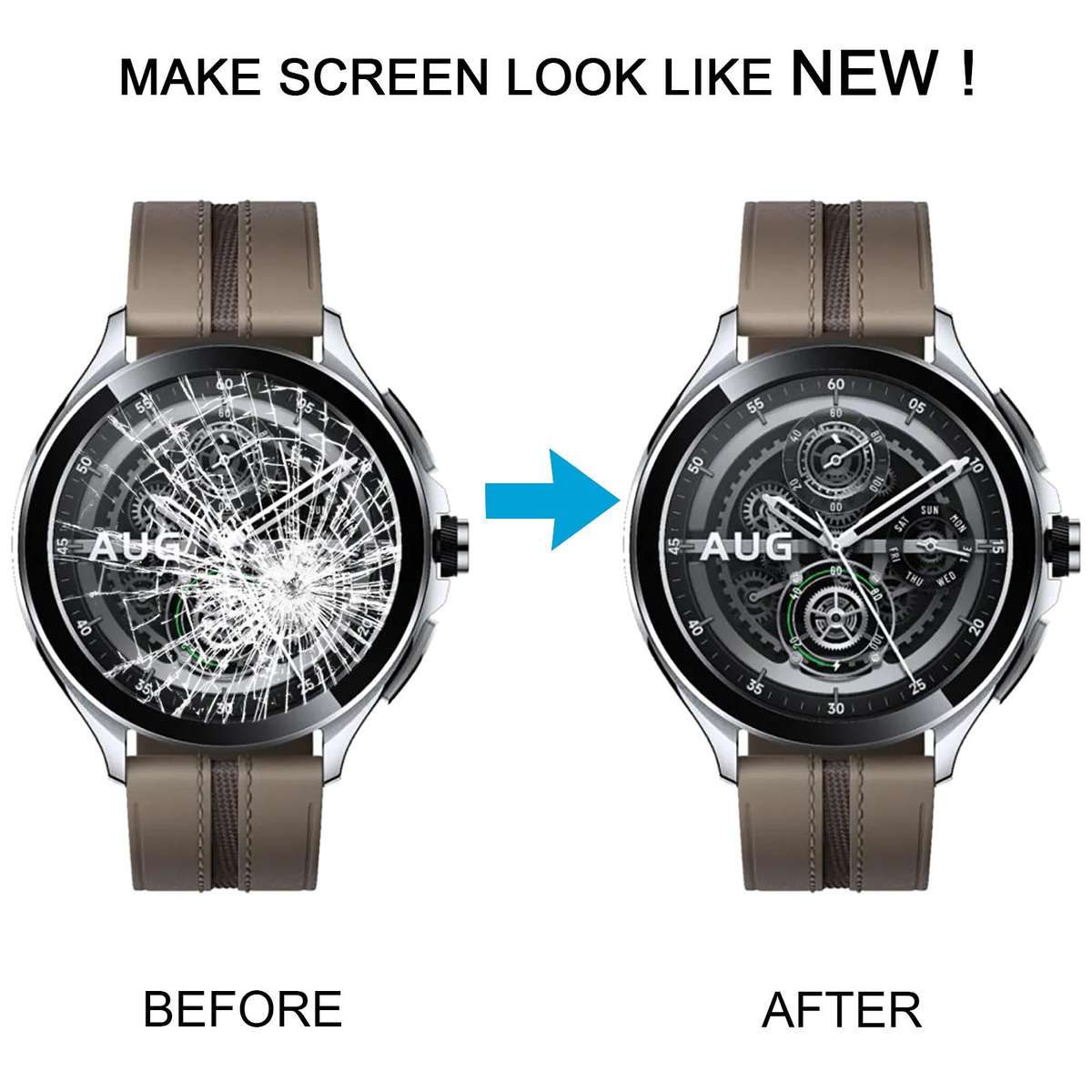 For Xiaomi Watch 2 Pro Original LCD Screen with Frame (Black)