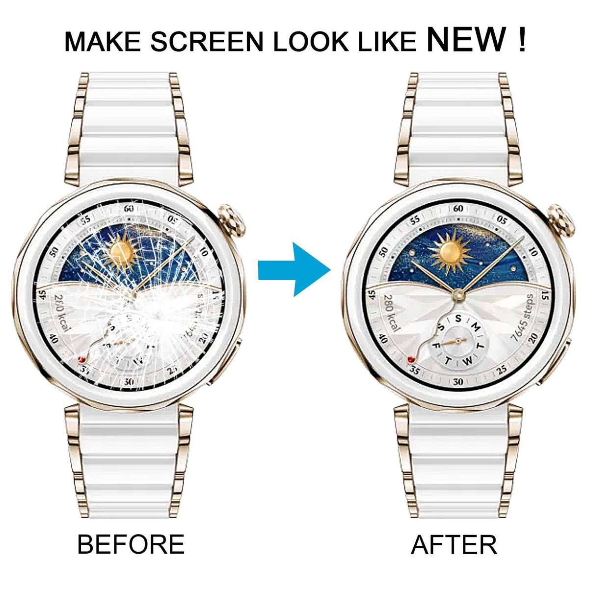 For Huawei Watch GT 5 Pro 42mm Original LCD Screen With Digitizer Full Assembly