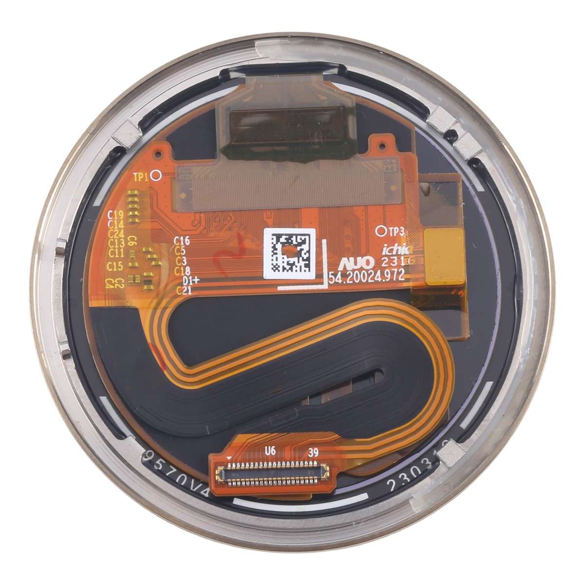 For Garmin Venu 3s Original LCD Screen with Digitizer Full Assembly (Gold)