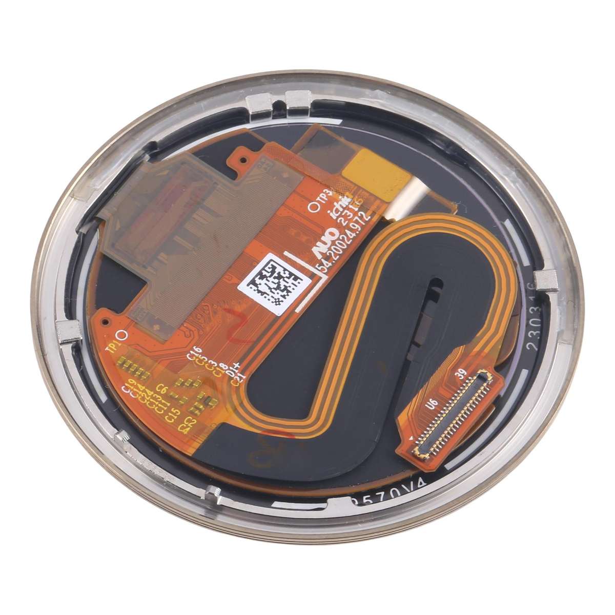 For Garmin Venu 3s Original LCD Screen with Digitizer Full Assembly (Gold)