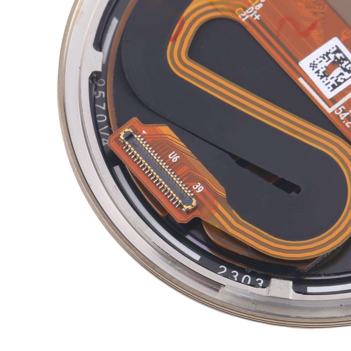 For Garmin Venu 3s Original LCD Screen with Digitizer Full Assembly (Gold)