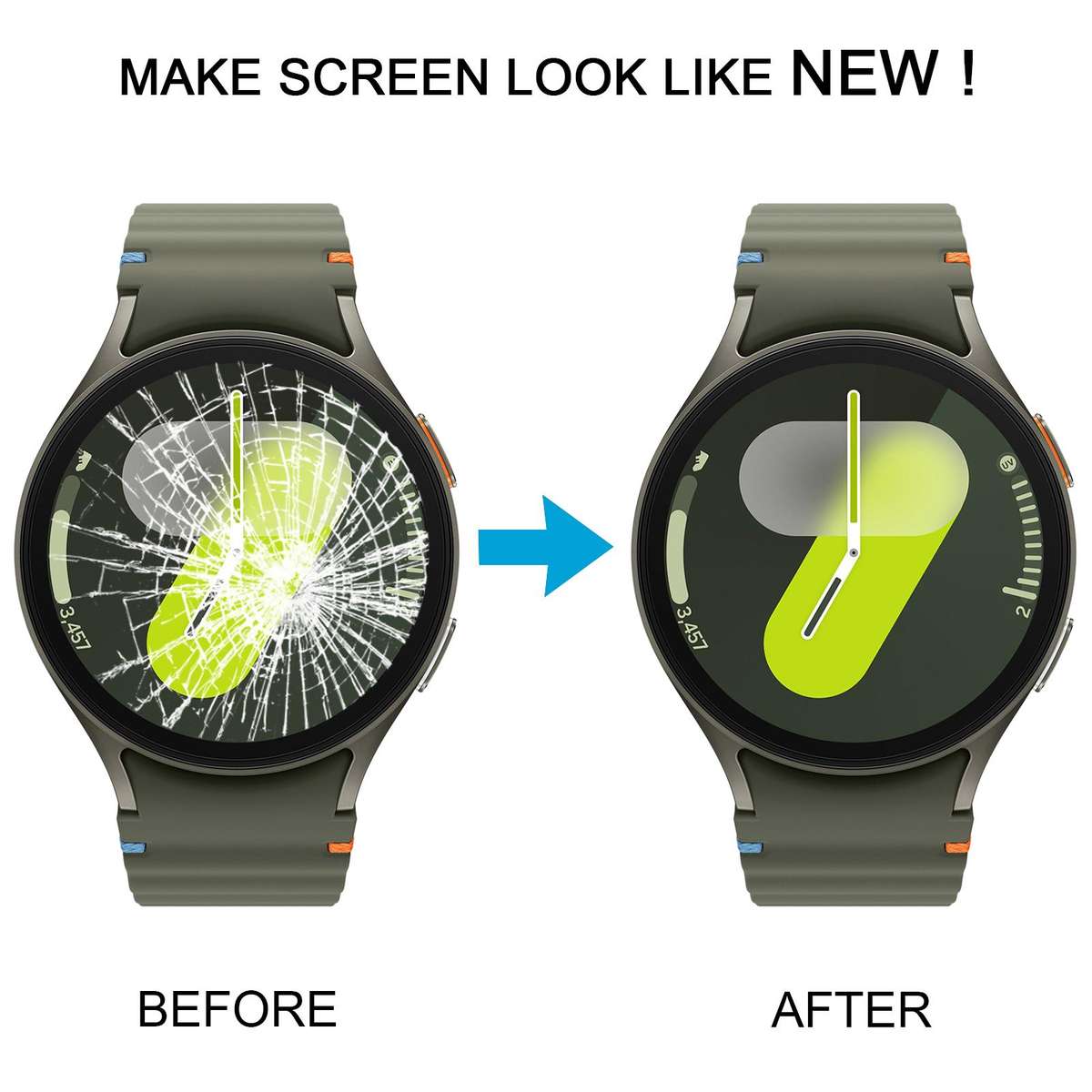 For Samsung Galaxy Watch7 44mm SM-L310/L315 Original LCD Screen with Digitizer Full Assembly