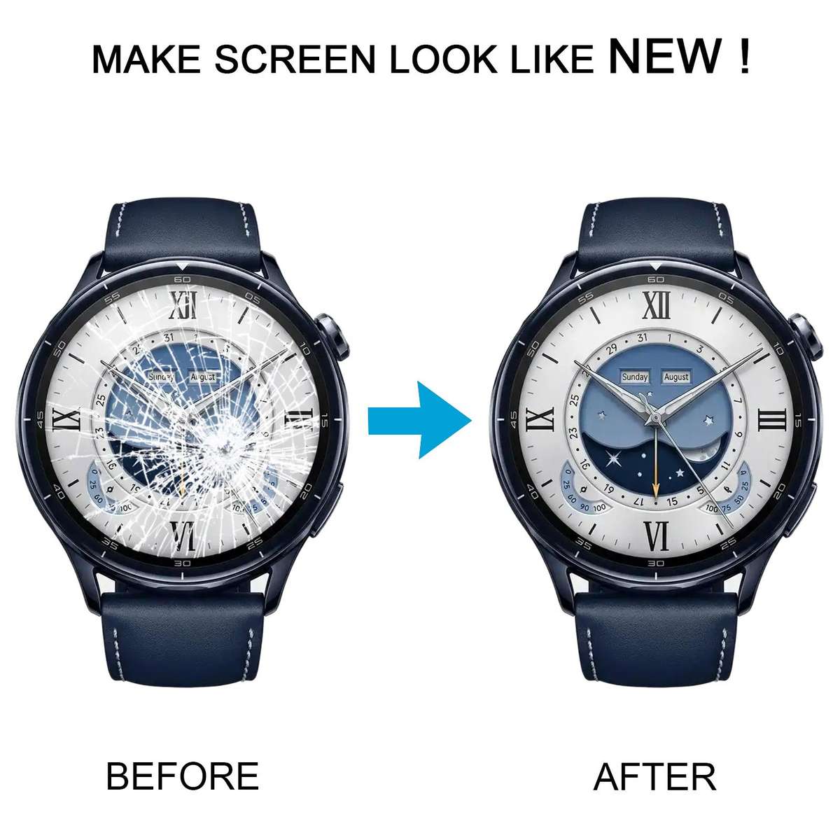 For Xiaomi Watch S5 Original Time Scale Dial (Black)