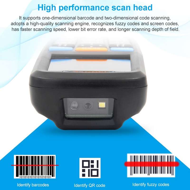 NEWSCAN NS6606H One-dimensional Red Light Wireless Barcode Scanner Collector