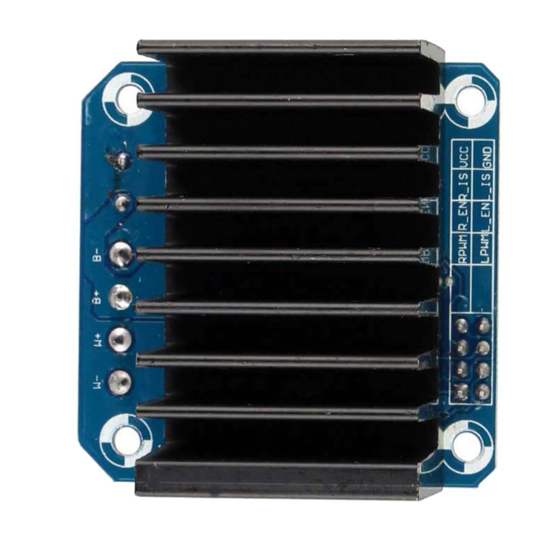 LDTR-WG0247 H-Bridge PWM Semiconductor Double BTS7960B DC 43A Stepper Motor Driver (Blue)