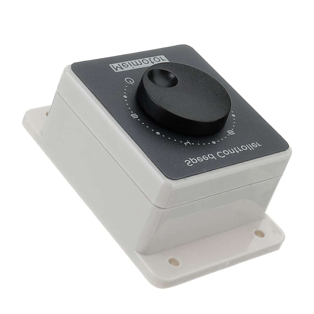 CCM96SK DC 12V 24V 36V 48V PWM DC 10A High Power Motor Speed Controller with Housing (White)