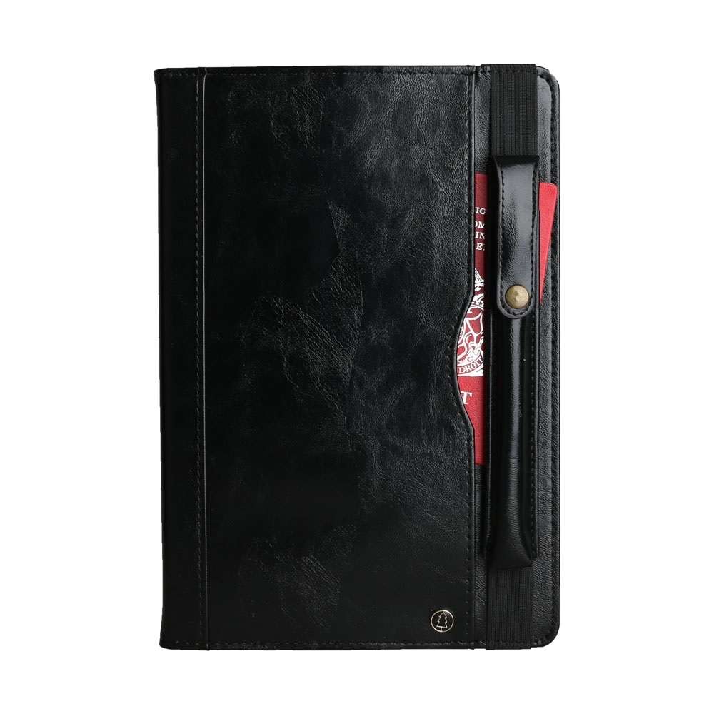 Crazy Horse Texture Horizontal Flip Leather Case for Galaxy Tab S 5E 10.5 / T720 / T72 ... (Black)
