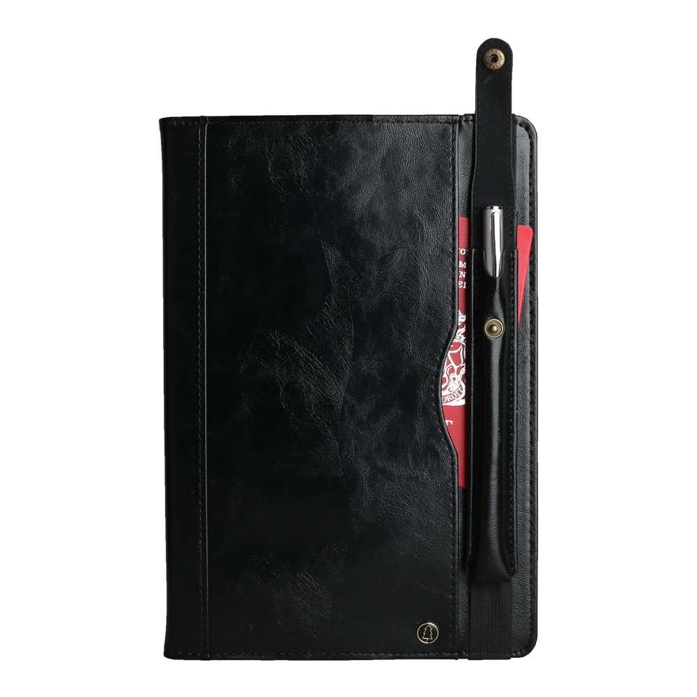 Crazy Horse Texture Horizontal Flip Leather Case for Galaxy Tab S 5E 10.5 / T720 / T72 ... (Black)