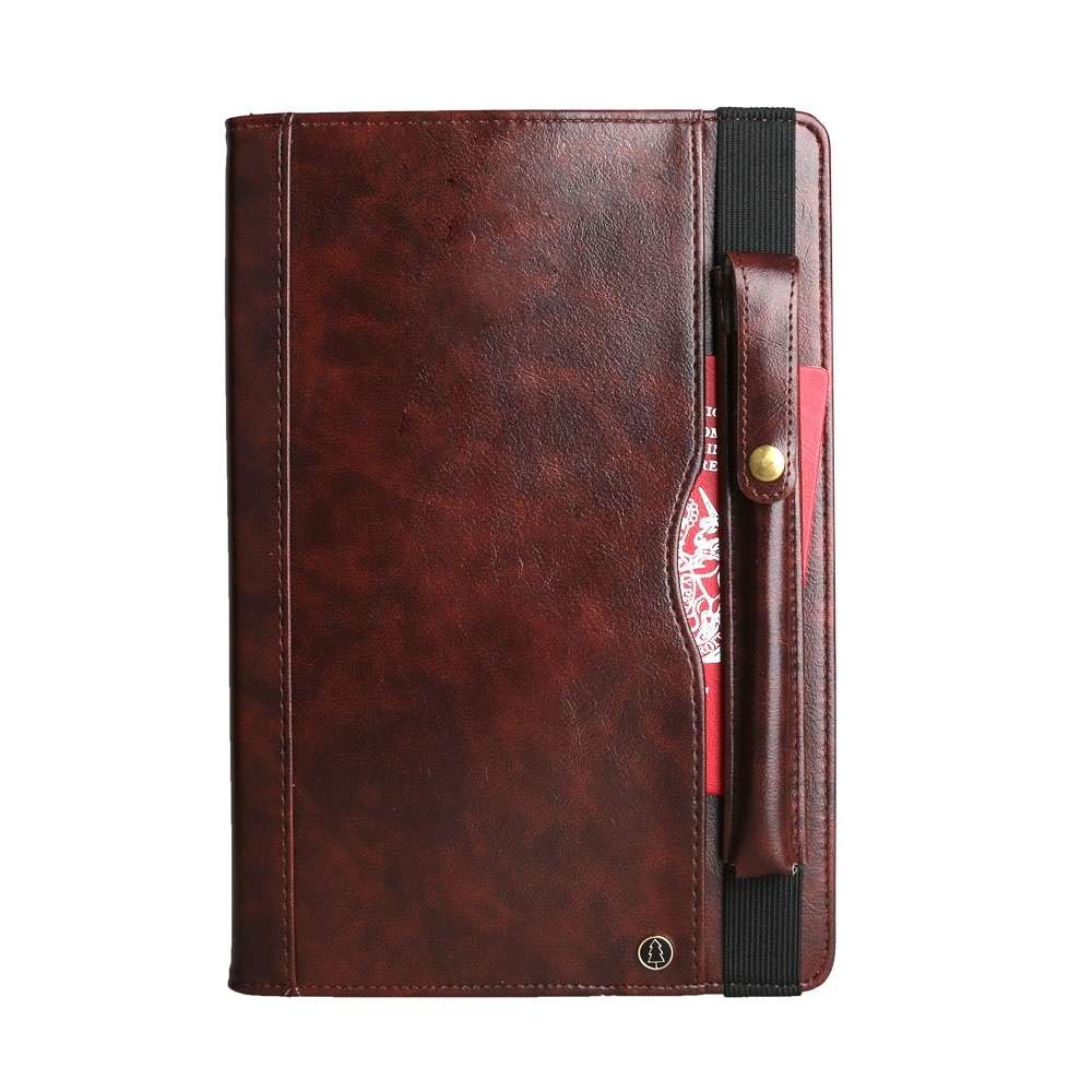 Crazy Horse Texture Horizontal Flip Leather Case for Galaxy Tab S 5E 10.5 / T720 / T7 ... (Coffee)