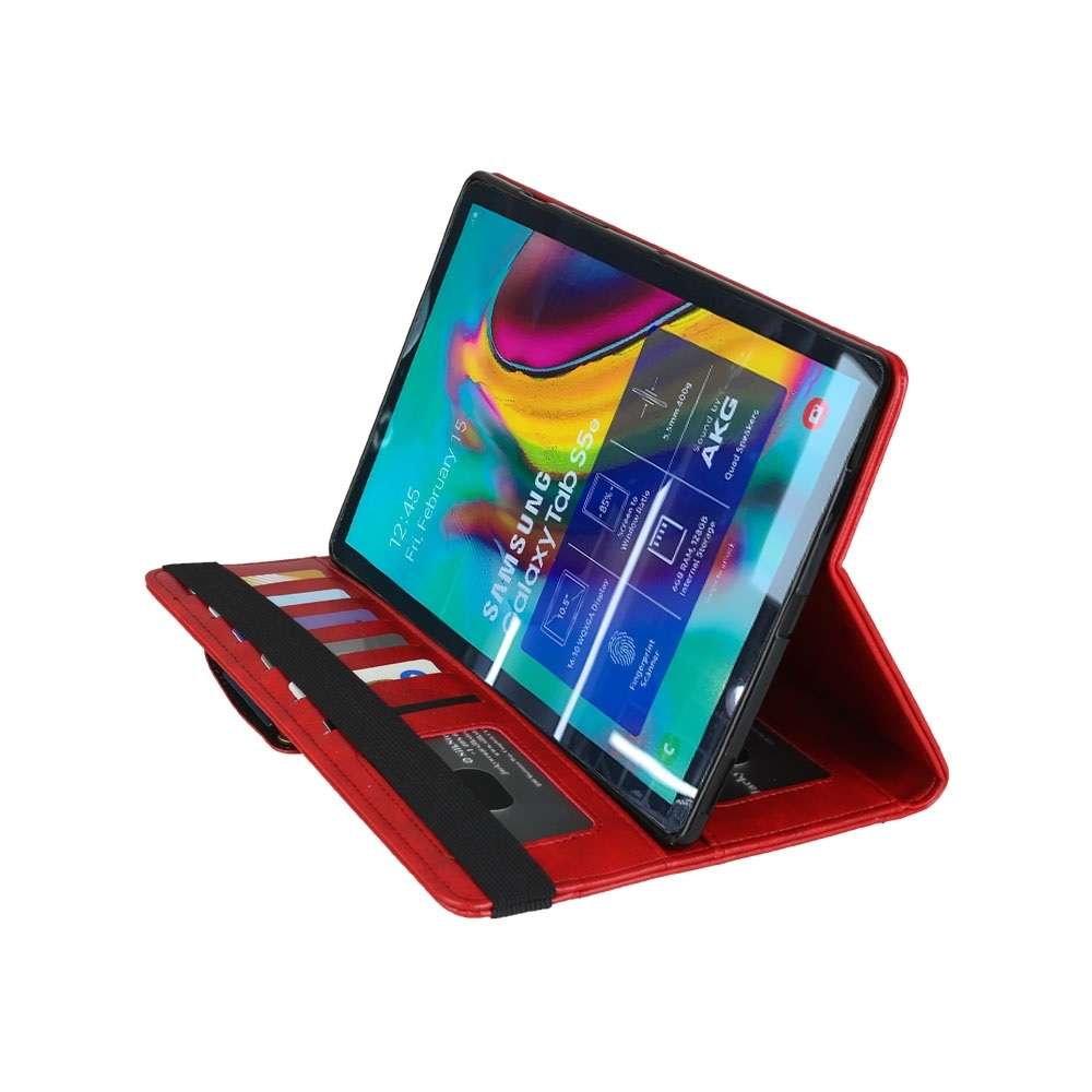 Crazy Horse Texture Horizontal Flip Leather Case for Galaxy Tab S 5E 10.5 / T720 / T725 ... (Red)