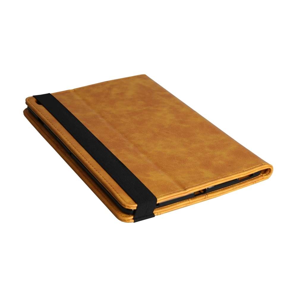 Crazy Horse Texture Horizontal Flip Leather Case for Galaxy Tab S 5E 10.5 / T720 / T7 ... (Yellow)