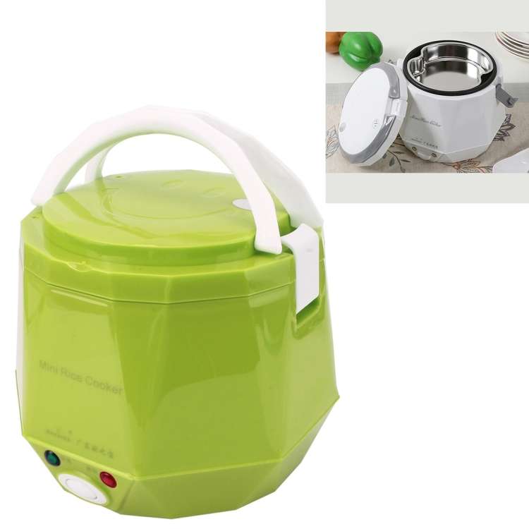 OUSHIBA Car Auto C3 Mini Multi-function Rice Cooker 12V 1.3L Volume for Rice Soup Noodles Vegetable