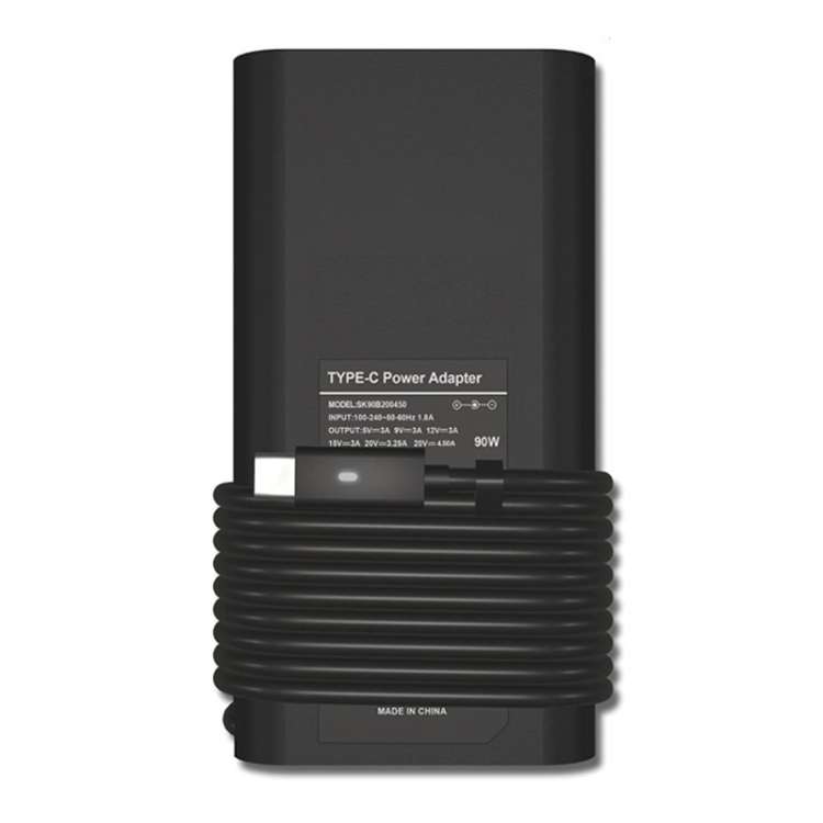 For Dell 7370 9250 9360 9365 9560 90W  Charger TYPE-C USB Thunderbolt 3 Power Adapter(EU Plug)