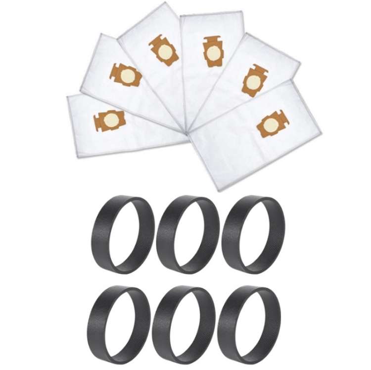 Vacuum Cleaner Dust Bag + Drive Belt For KIRBY SENTRIA G10/G10E(12PCS/Set)