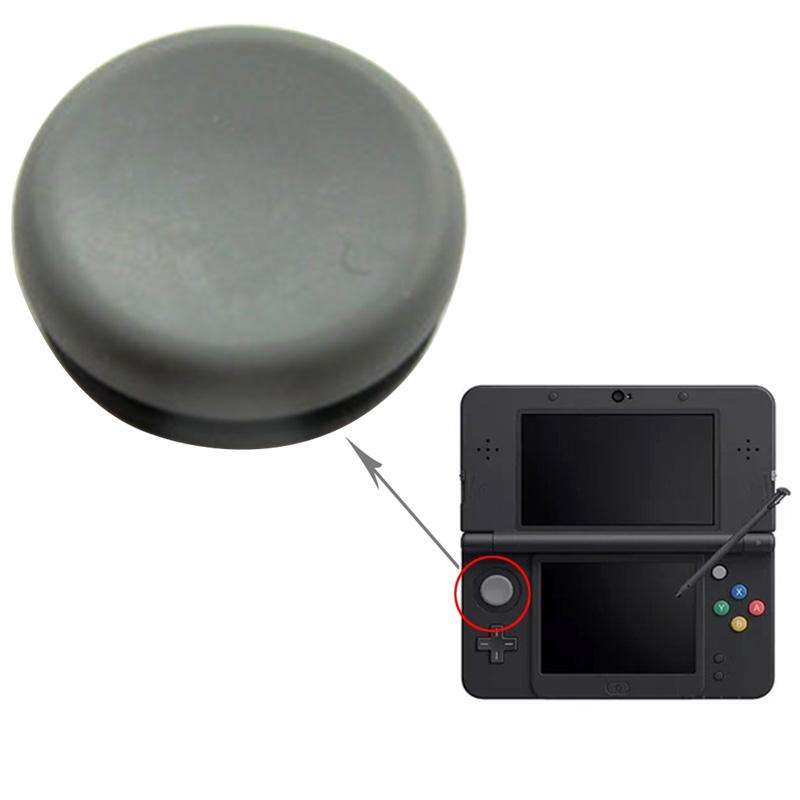 Analog Controller Stick Cap 3D Joystick Cap for New 3DS(Black)