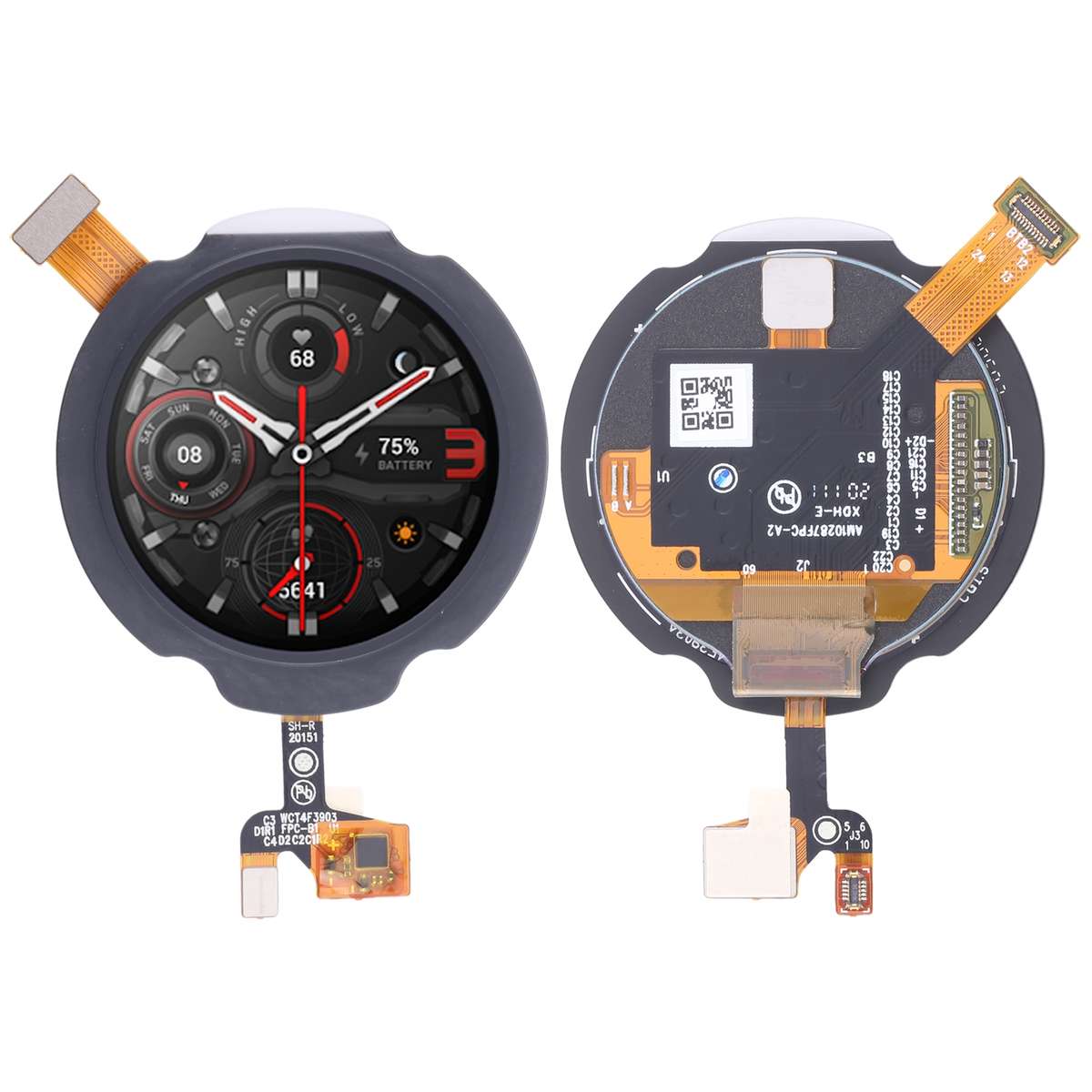For Amazfit T-Rex Pro / T-Rex Original LCD Screen with Digitizer Full Assembly