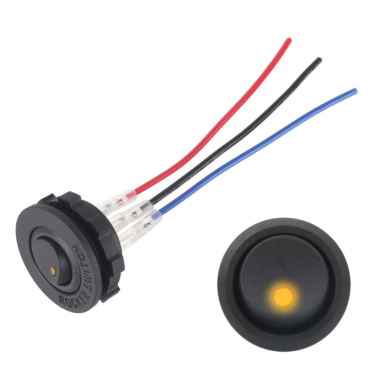Car / Boat Modified Switch with 11cm Cable (Blue Light)