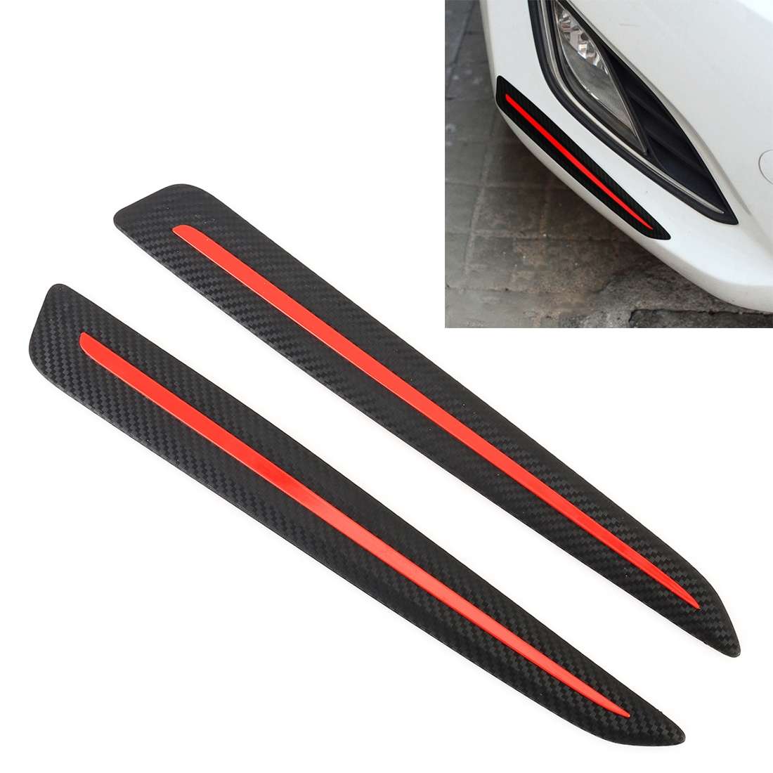3R 2144 Car Body Bumper Guard Anti-collision Protector Strip Sticker