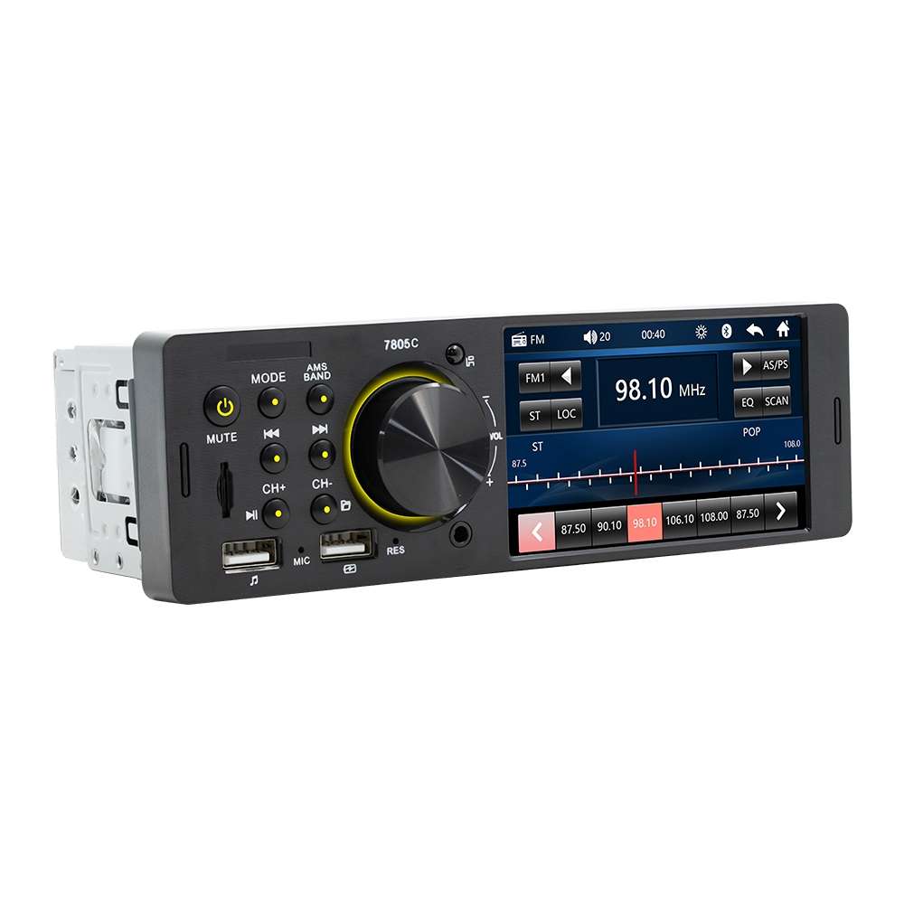SWM-7805C 4.1 inch Touch Screen Universal Car Radio Receiver MP5 Player, Support FM & Bluetooth & TF
