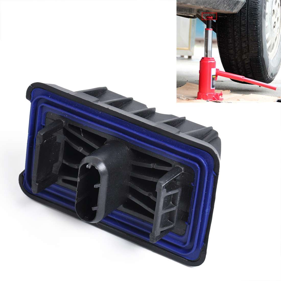 Car Jack Point Jacking Support Plug Lift Block Support Pad 51717189259 for BMW X3(2010) / X5(2007-20