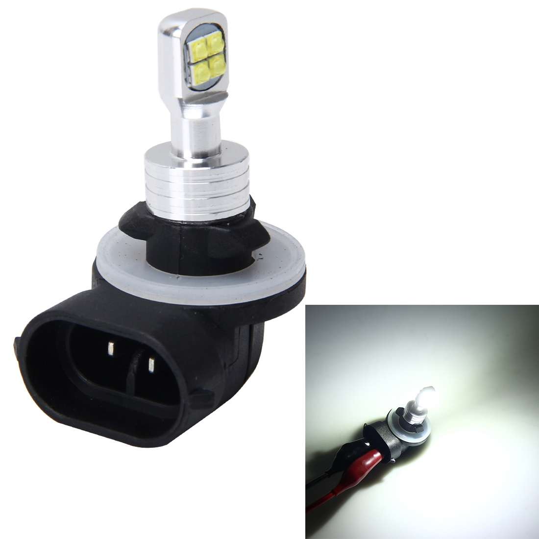 2pcs 881 40W 800 LM 6000K 8 LEDs Car Fog Light, DC 12V(White Light)