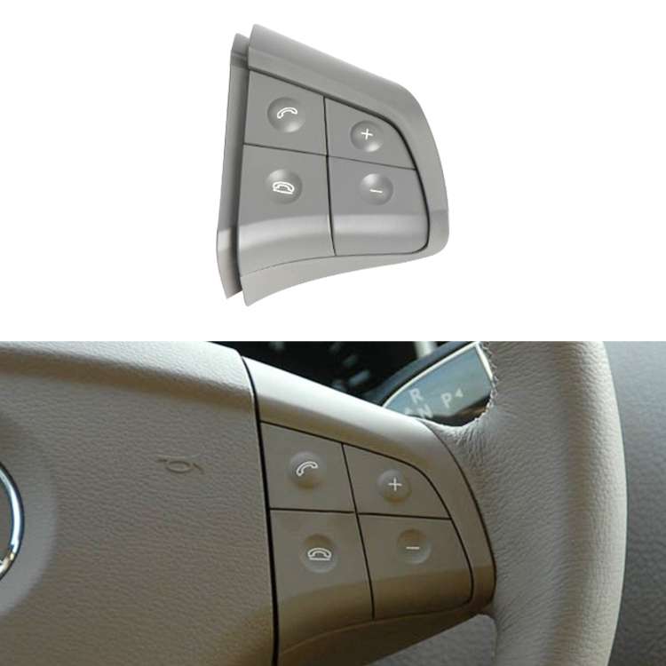 Car Right Side 4-button Steering Wheel Switch Buttons Panel 1648200110 for Mercedes-Benz W164, Left