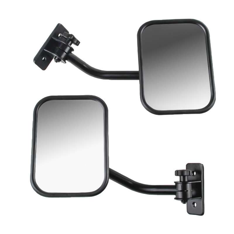 SF-JP-003 Pair Car Side Door Rearview Mirror Adjustable Shape Angle Lens Blind Spot Exterior Mirror