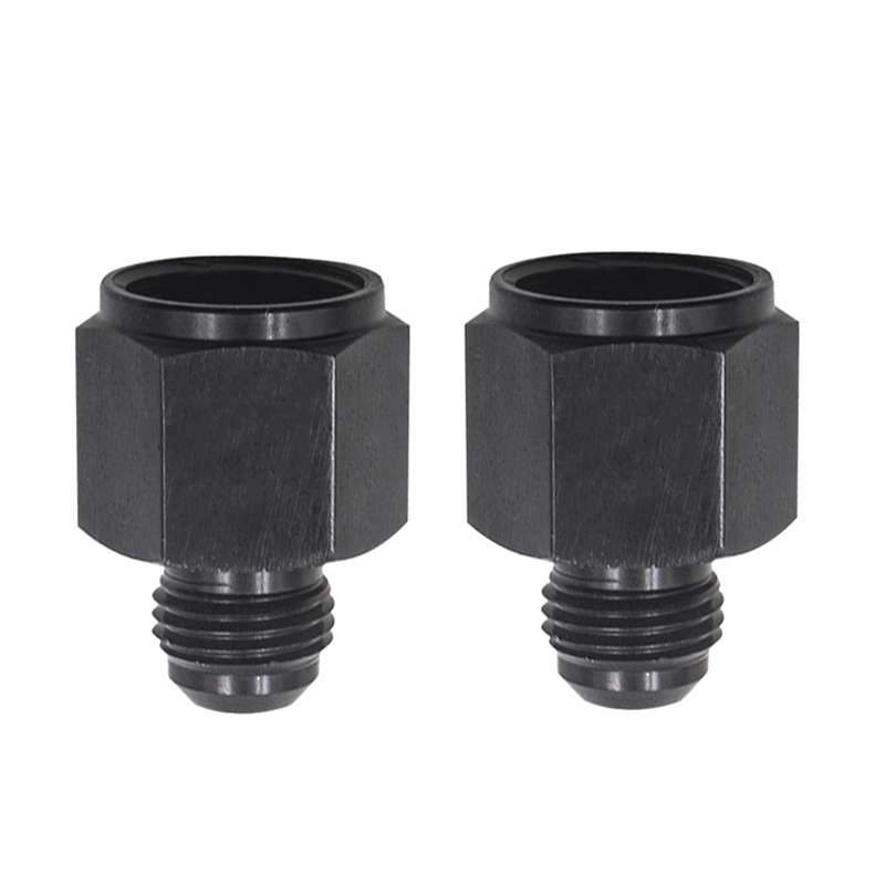 2pcs Car Oil Cooler Conversion Reducing Joint AN8 Female to AN6 Male Conversion Screw