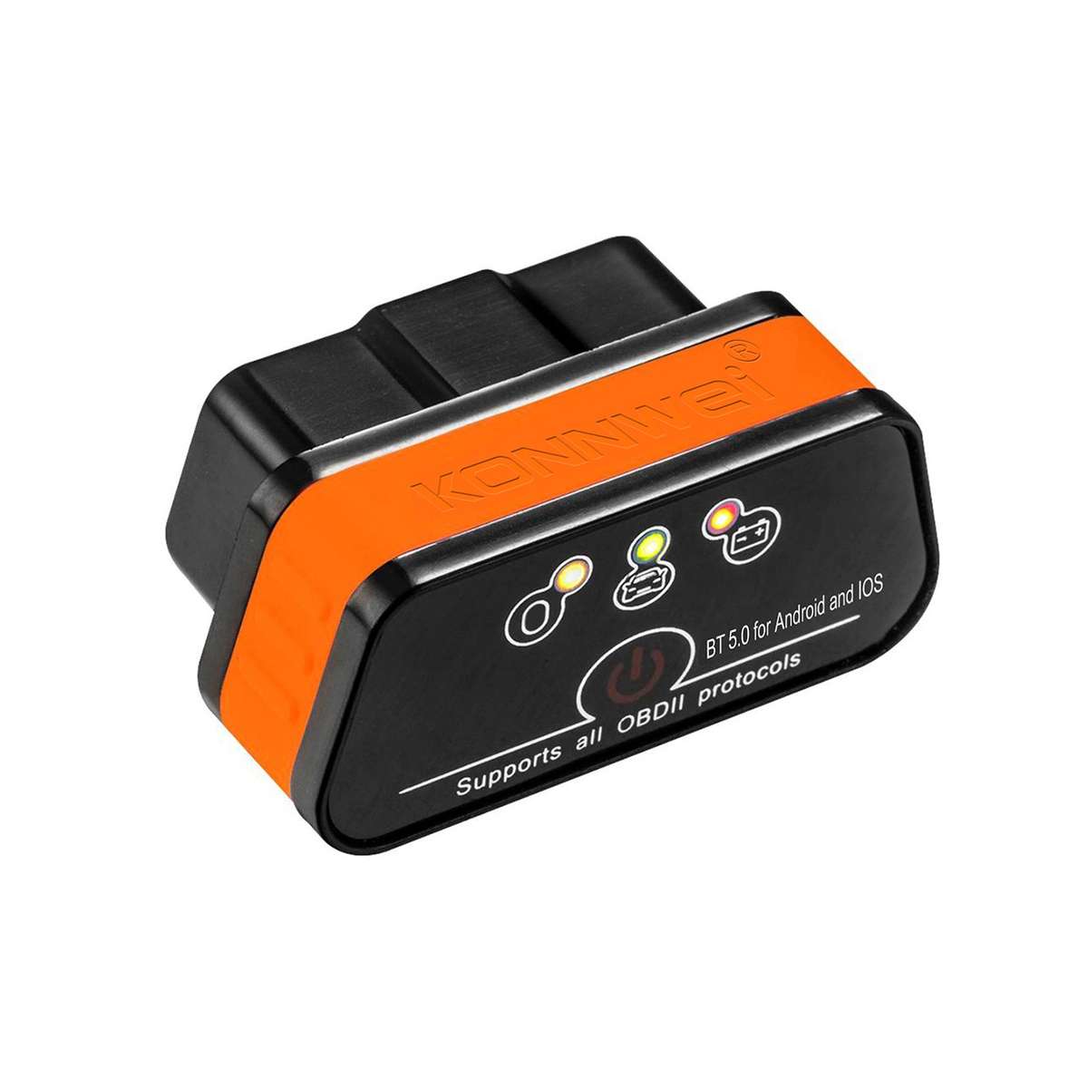 KONNWEI KW901 Android Phone OBD2 Car Bluetooth 5.0 Diagnostic Scan Tools(Black)