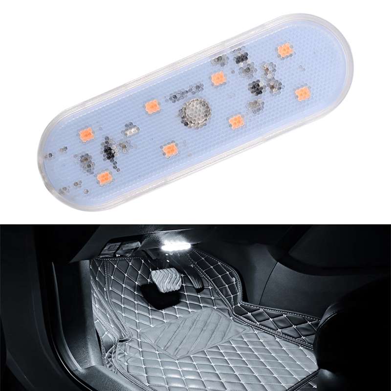 USB-C / Type-C Single Color Touch Switch Control Car Foot Ambient Light (Ice Blue Light)