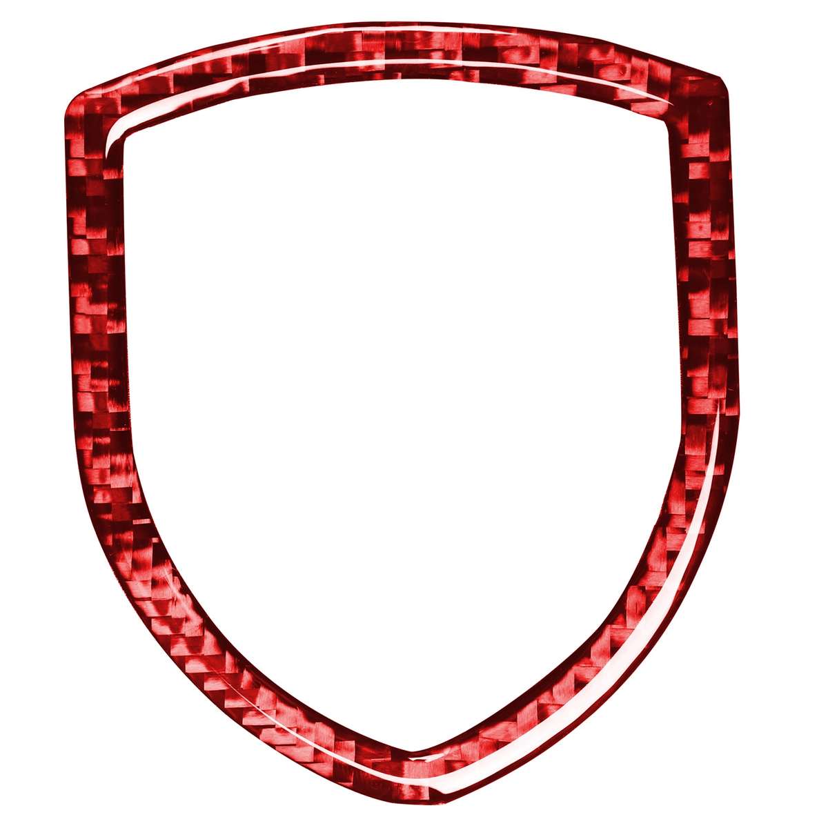 Car Carbon Fiber Steering Wheel Logo Decorative Sticker for Porsche Macan 2014-2021, Left and Right