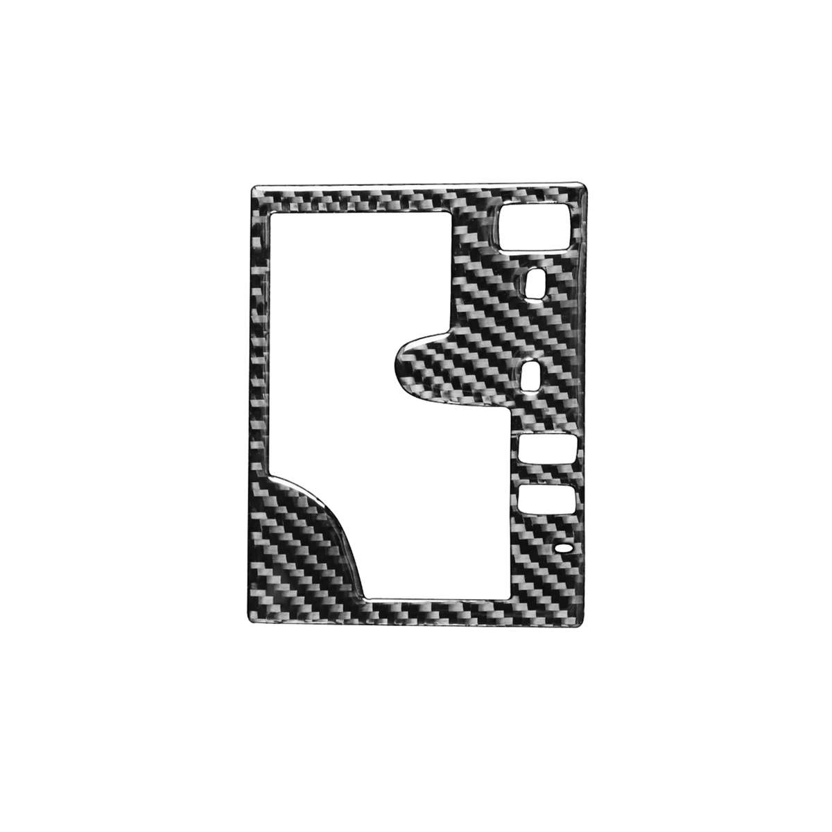 Carbon Fiber Car Gear Panel Outside Frame A Version Decorative Sticker for Lexus GS 2006-2011,Rig...