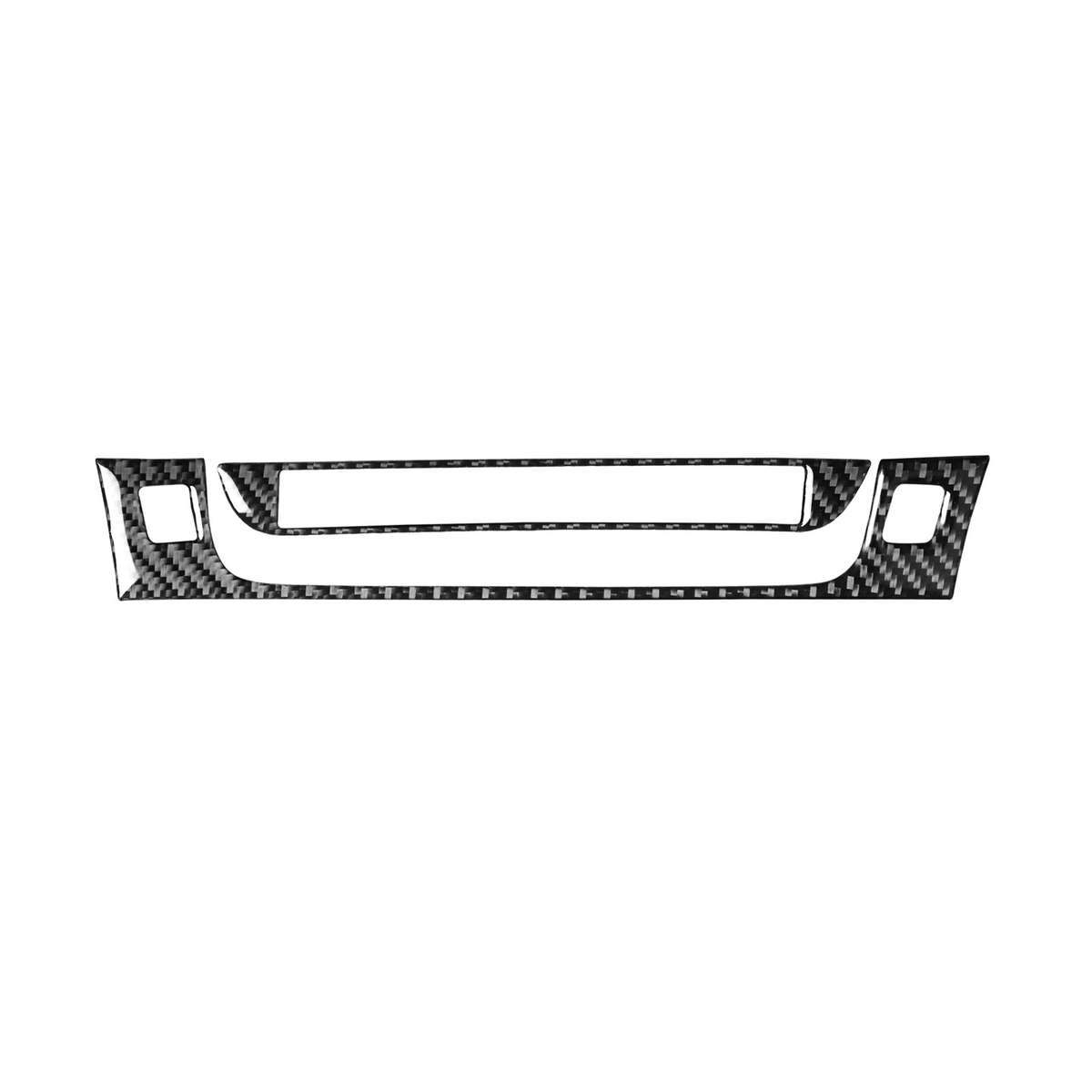 2 PCS Car Carbon Fiber Information Display Decorative Sticker for Mazda RX8 2004-2008, Left and Righ