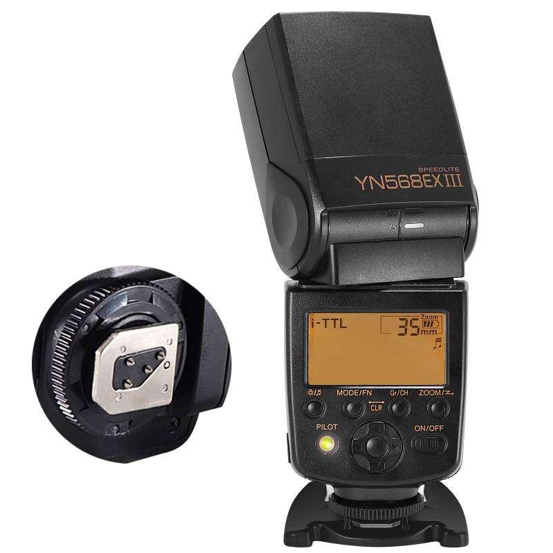YONGNUO YN568EX III Wireless Flash Speedlite Master TTL Slave For Nikon (Black)