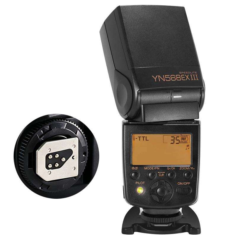 YONGNUO YN568EX III Wireless Flash Speedlite Master TTL Slave For Canon (Black)
