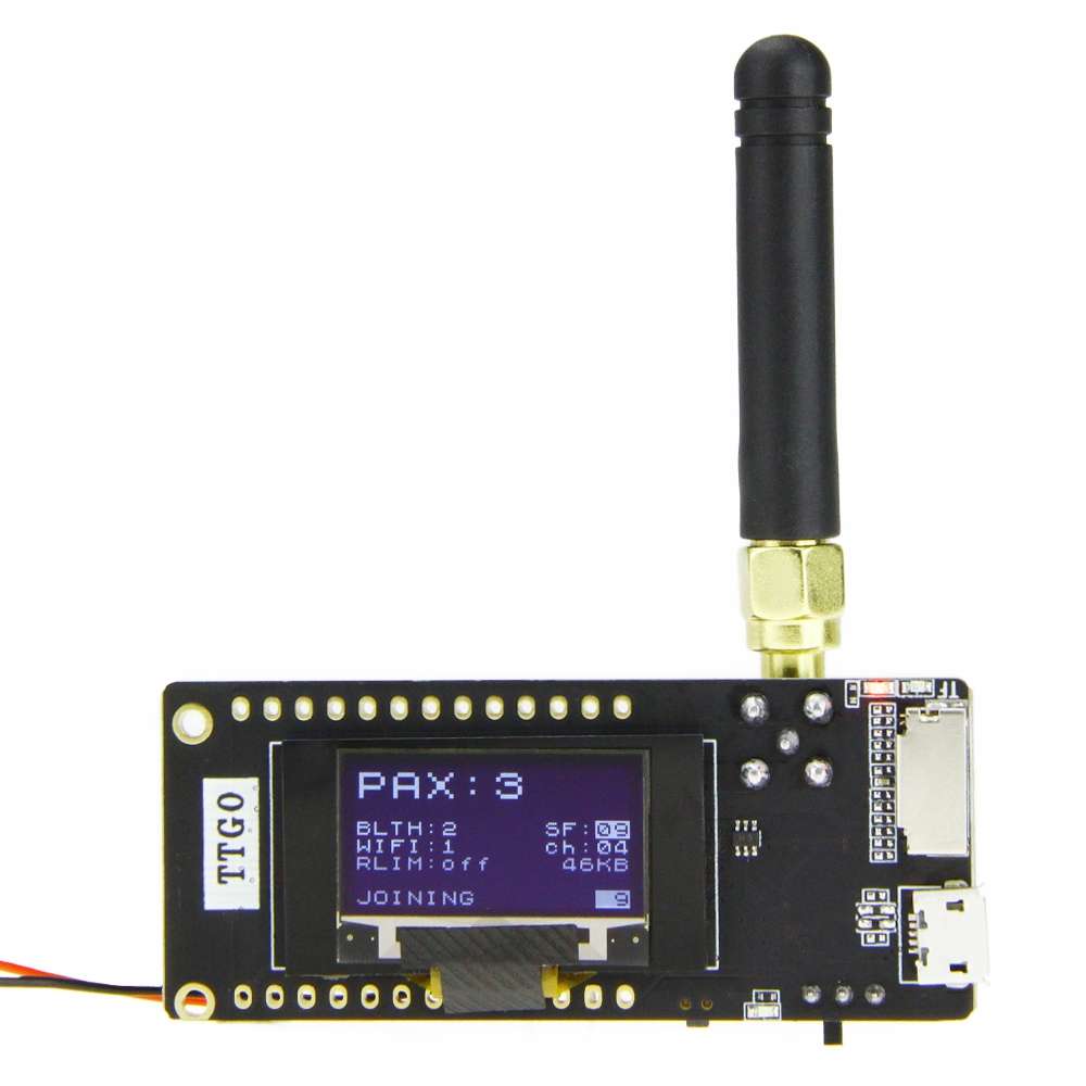 TTGO LORA32 V2.1 ESP32 0.96 inch OLED Bluetooth WiFi Wireless Module 433MHz SMA IP5306 Module with A