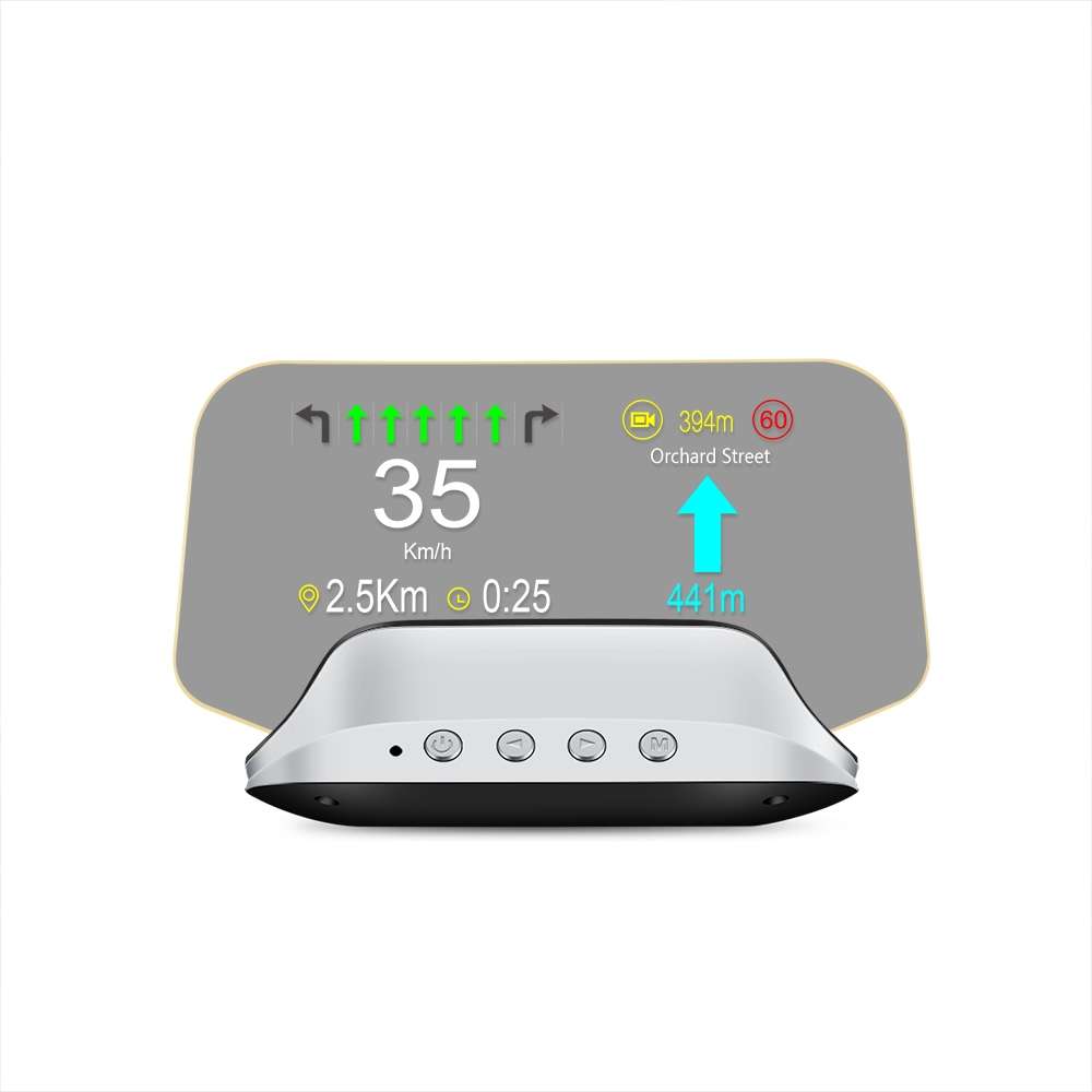 C3 OBD2 + GPS Mode Car Head-up Display HUD Overspeed / Speed / Water Temperature Too High / Voltage