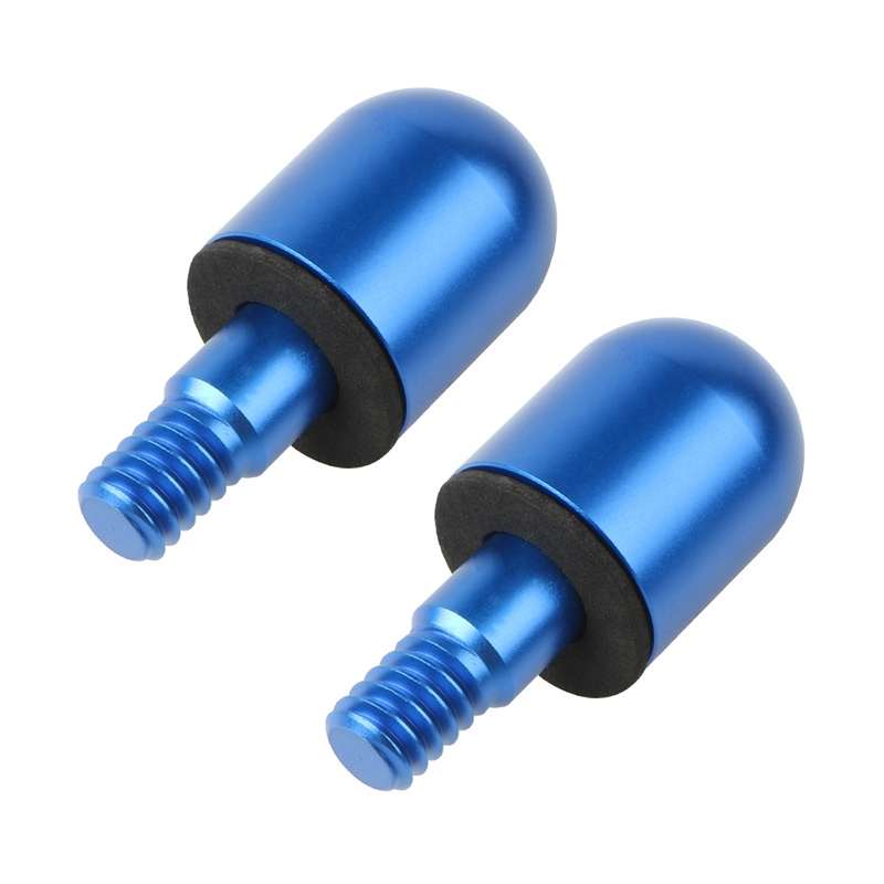 2 PCS Car Rear Anti-collision Tail Cone for Mercedes Benz Smart 2009-2014, Style:Round(Black)