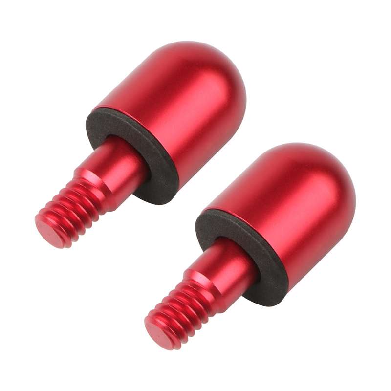 2 PCS Car Rear Anti-collision Tail Cone for Mercedes Benz Smart 2009-2014, Style:Round(Black)