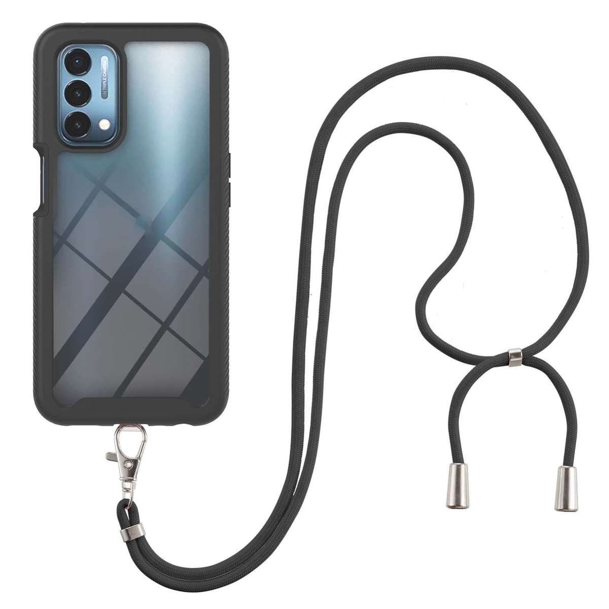 For OPPO A54 5G / A74 5G / A93 5G Starry Sky Solid Color Series Shockproof PC + TPU Protective Case