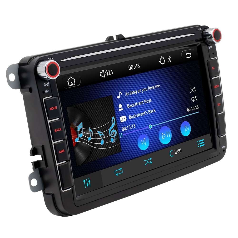 9083 For Volkswagen 8 inch IPS Screen Car MP5 Audio Player, Support Bluetooth Hand-free Calling / FM