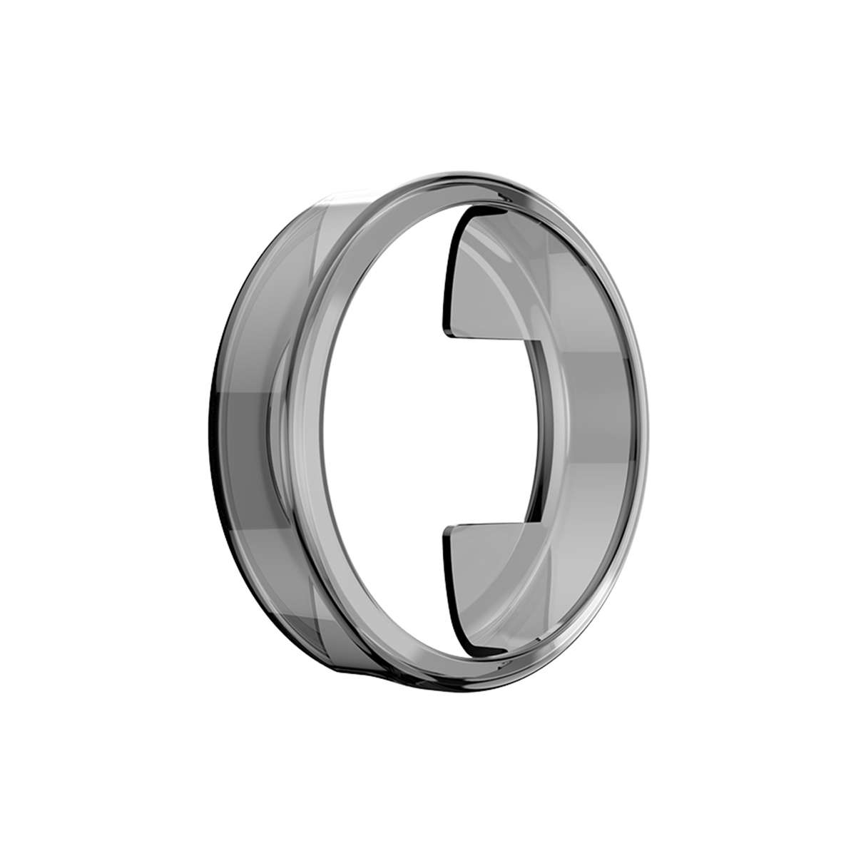 For Garmin Lily TPU Half-pack Candy Color Protective Case(Transparent Orange)