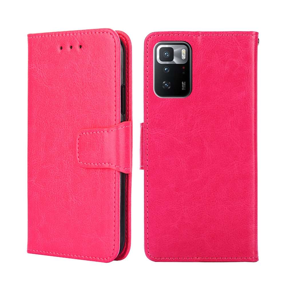 For Xiaomi Redmi Note 10 Pro 5G CN Version Crystal Texture Leather Phone Case(Red)