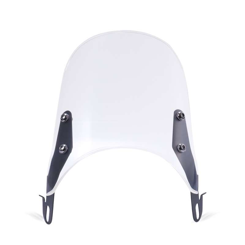 XRL-456120 Motorcycle 5-7 inch Headlight Retro Windshield(Transparent)