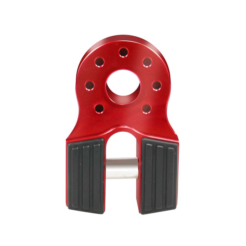 TH049-R Aluminum Flatlink Winch Shackle Mount Assembly for Tow Haul Truck ATV UTV Winch Lines Winch