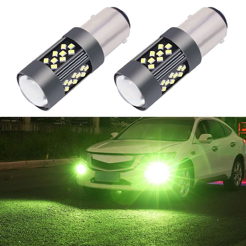 1 Pair 1157 12V 7W Strobe Car LED Fog Light(White Light)