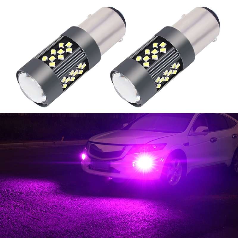 1 Pair 1157 12V 7W Strobe Car LED Fog Light(White Light)