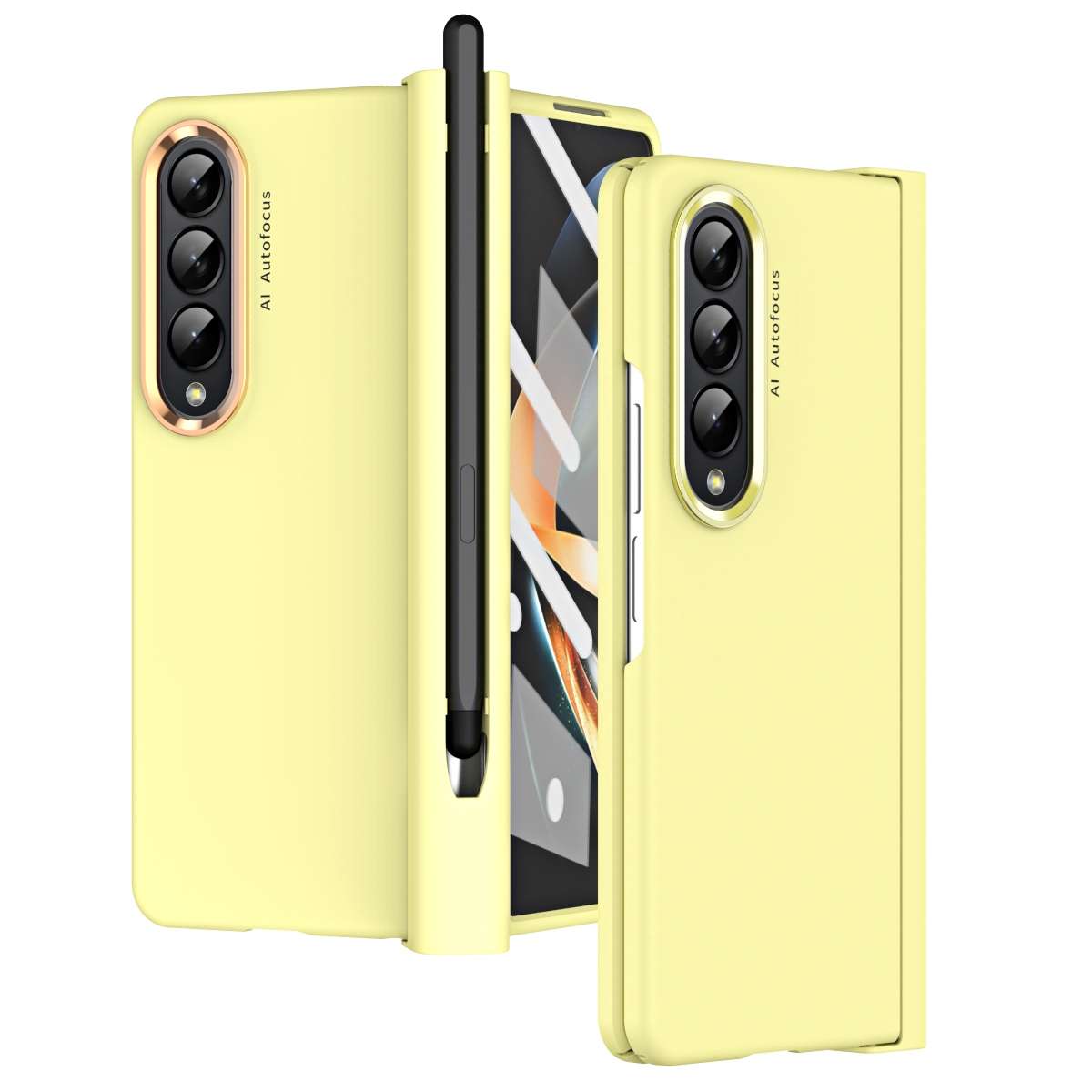 2 PCS/Set D-218 Wolf Totem Pattern Car Modified Decorative Sticker(Blue)