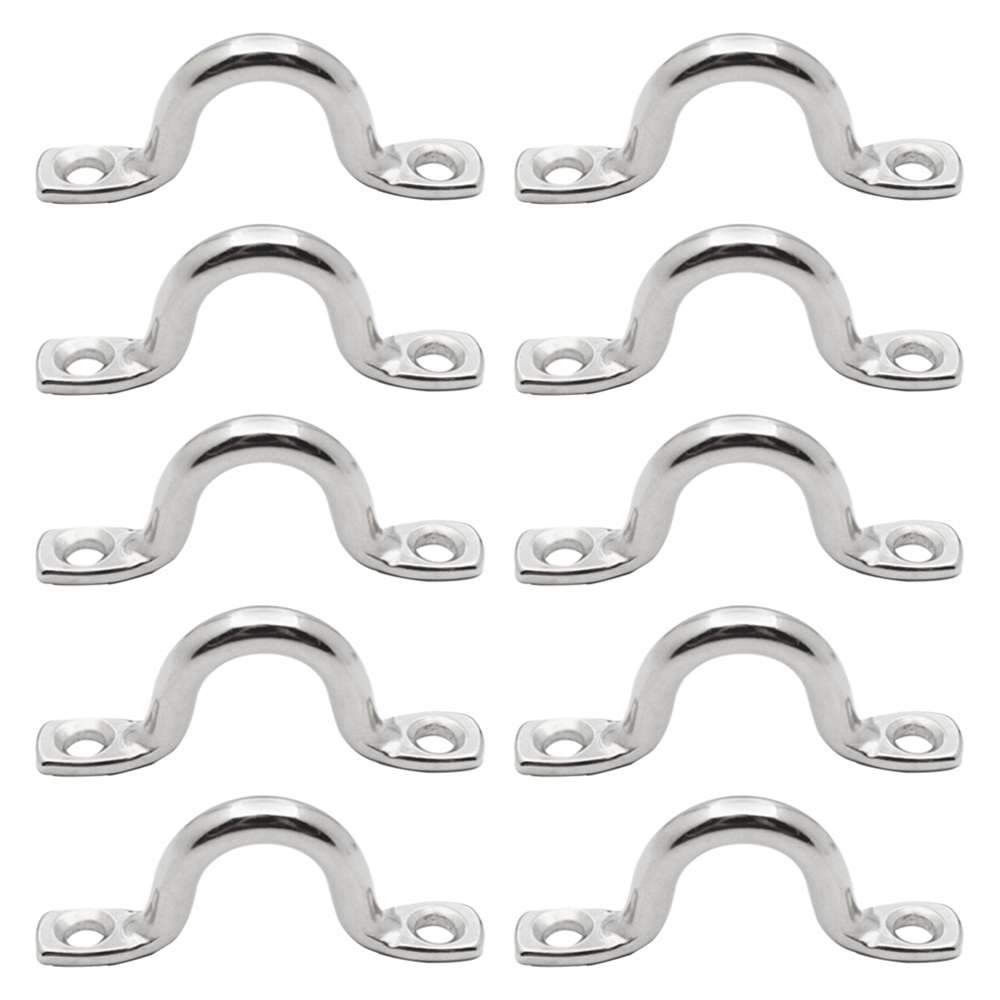 10 PCS 316 Stainless Steel Yacht Bow Handle, Size:4mm