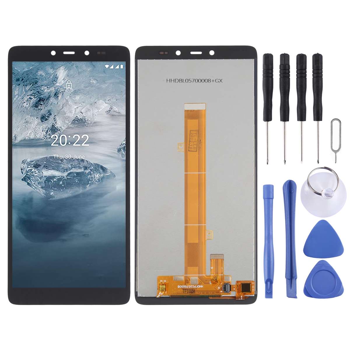 TFT LCD Screen For Nokia C2 2nd Edition with Digitizer Full Assembly